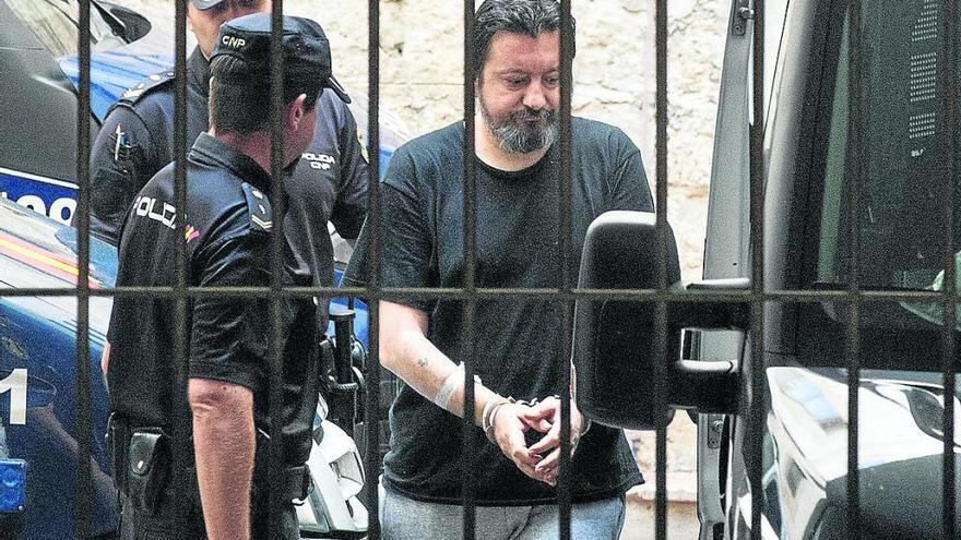 El presunto autor del triple crimen de Alicante el día que fue puesto a disposición judicial