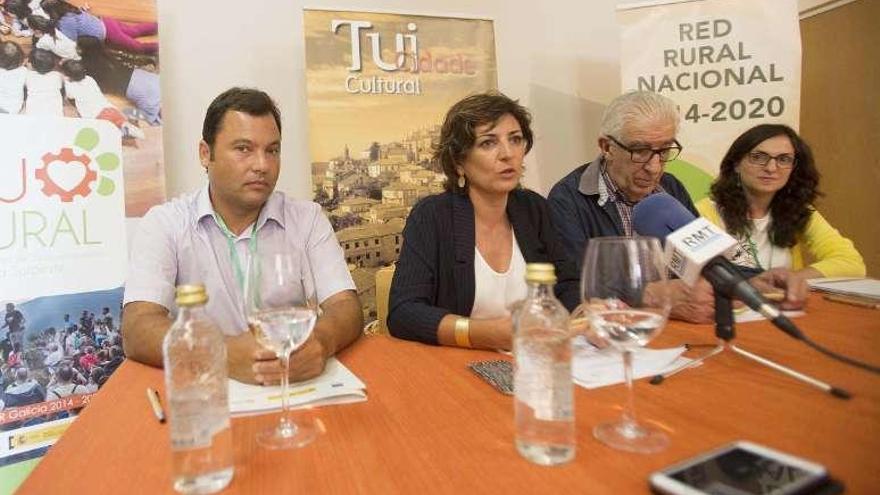 Marco García, Sandra Gonález, Miguel Ángel Capón y Patricia Martínez. // D.B.M.