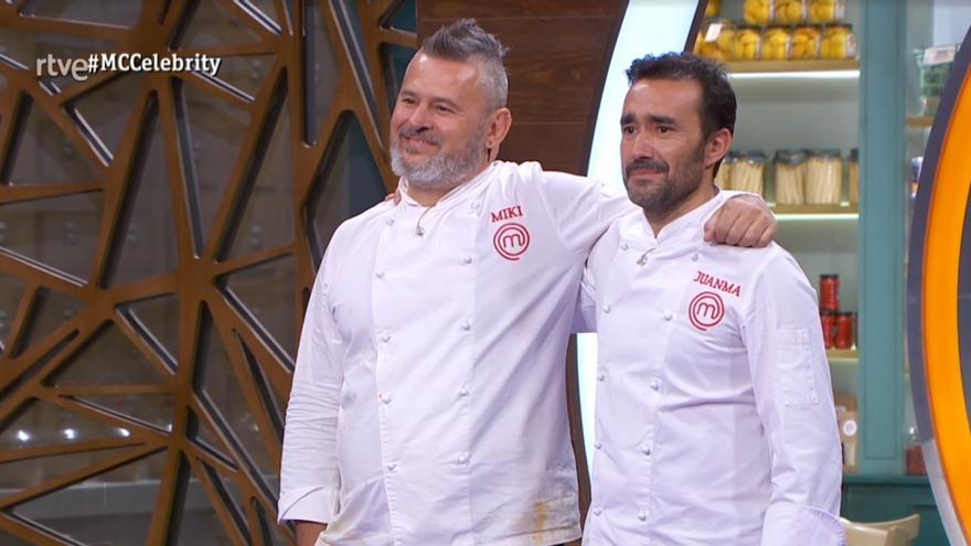 Juanma Castaño y Miki Nadal, los dos ganadores de &#039;Masterchef Celebrity&#039; tras una decisión histórica