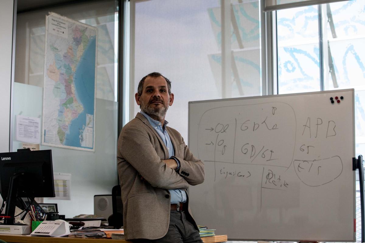 Xavier Uceda, cuando era secretario autonomico de planificación y organización del sistema de servicios sociales