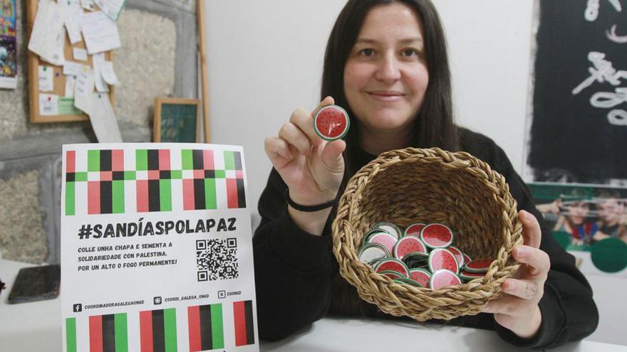 “Sandías pola paz” y muchos regalos que mejoran vidas, en la tienda más solidaria