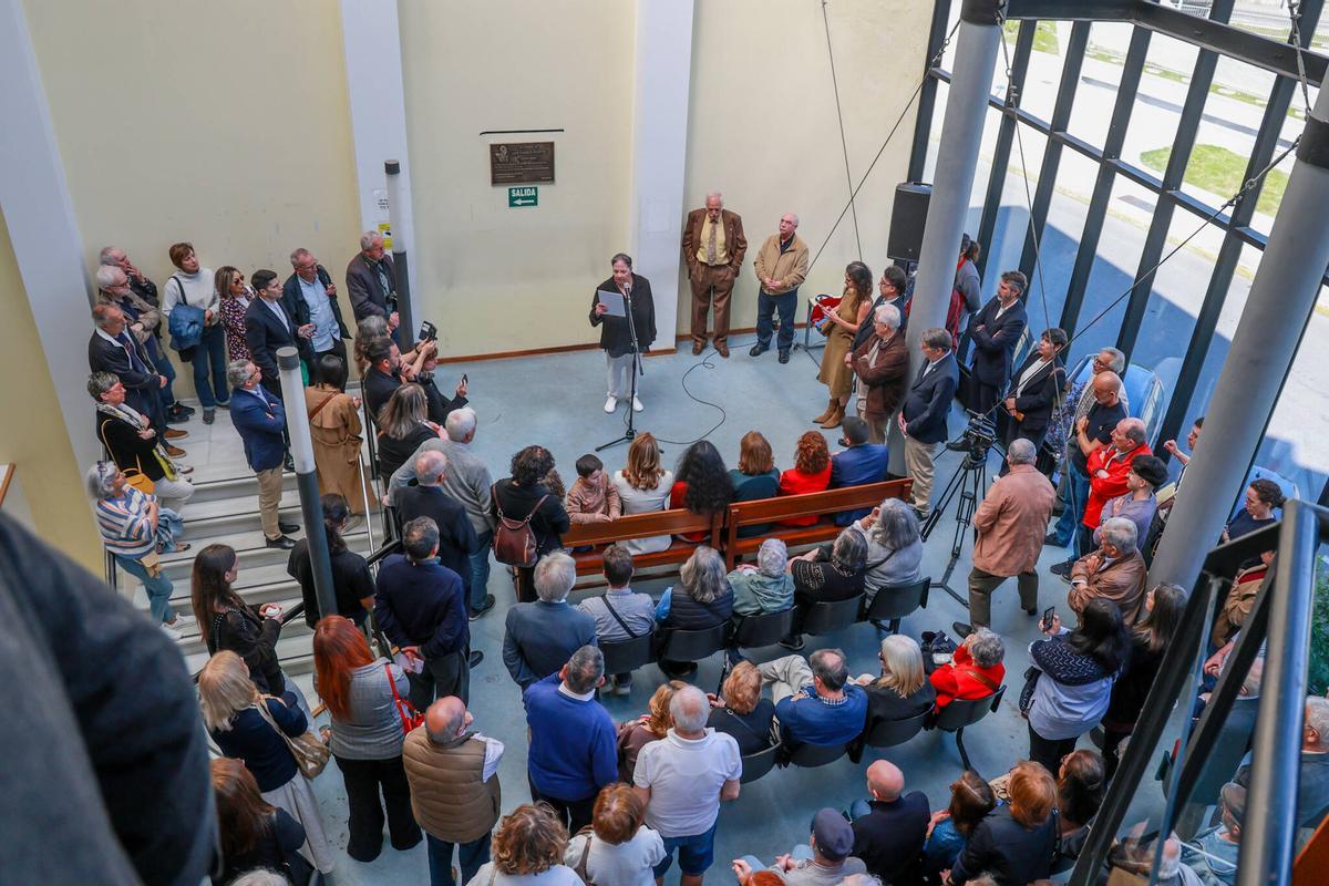 Un momento de la intervención de Margarita Teijeiro.