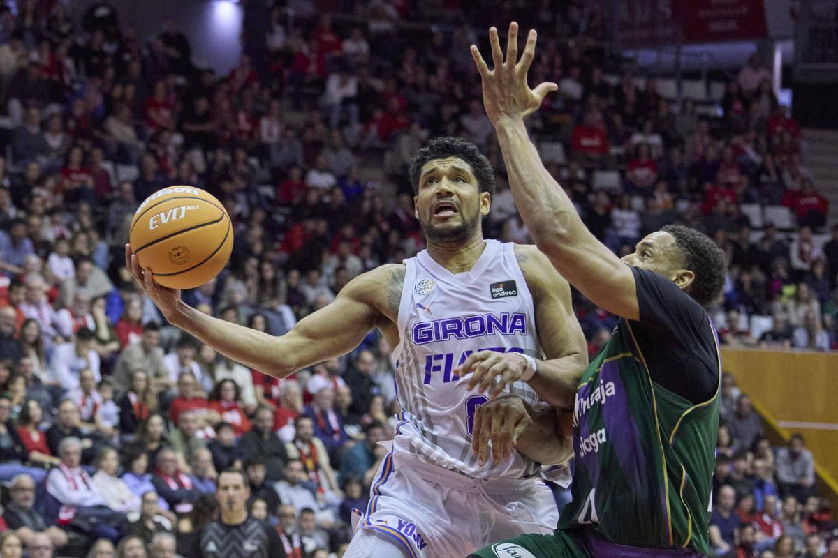 Les imatges del Bàsquet Girona - Unicaja