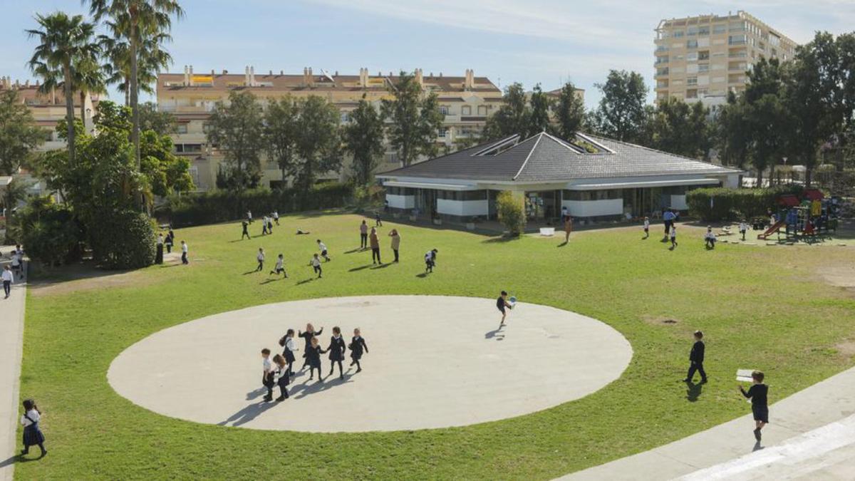 Panorámica de las instalaciones del Colegio Internacional Torrequebrada.
