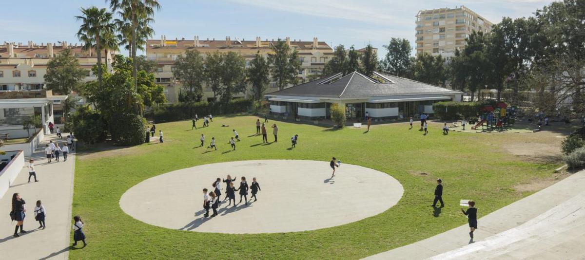 Panorámica de las instalaciones del Colegio Internacional Torrequebrada.