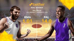 Real Madrid Baloncesto vs. Zunder Palencia: horario, TV, estadísticas, clasificación y pronósticos