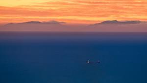 FOTOS | Així s’ha vist Mallorca des de Barcelona aquest matí