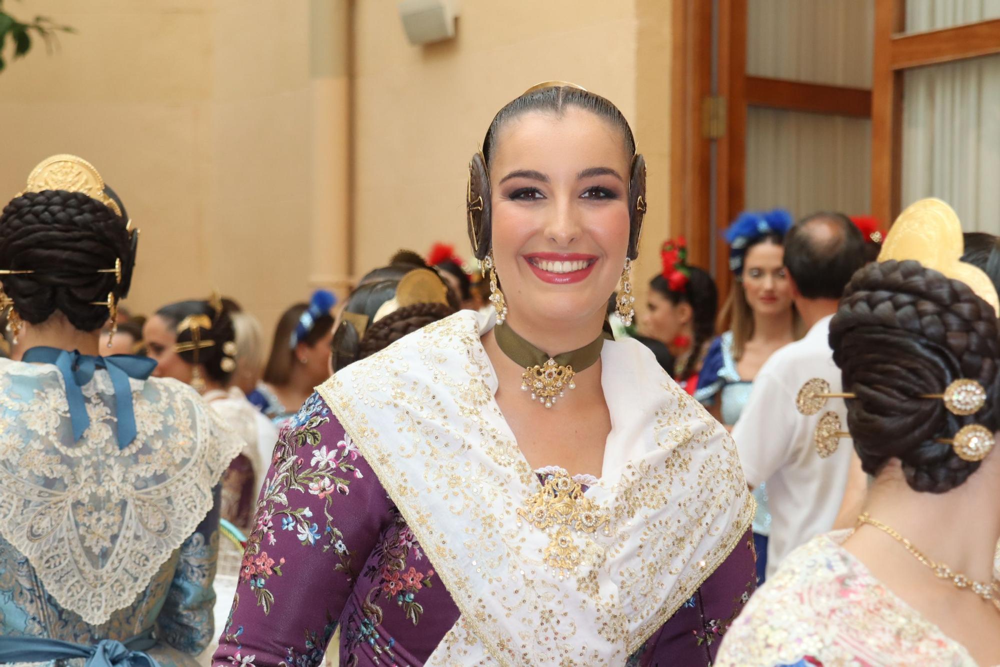 La Batalla de Flores de las candidatas a Falleras Mayores de València