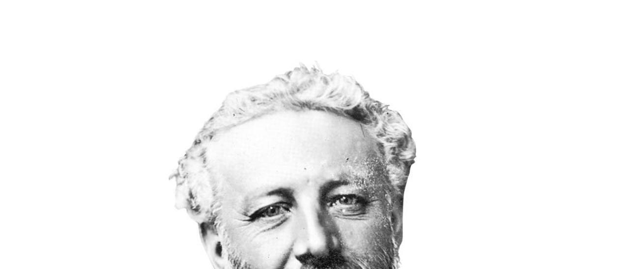 Retrato de Julio Verne.