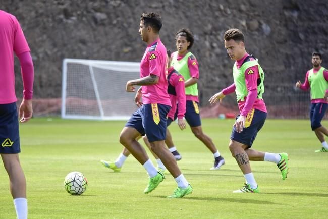 Entrenamiento de la UD Las Palmas