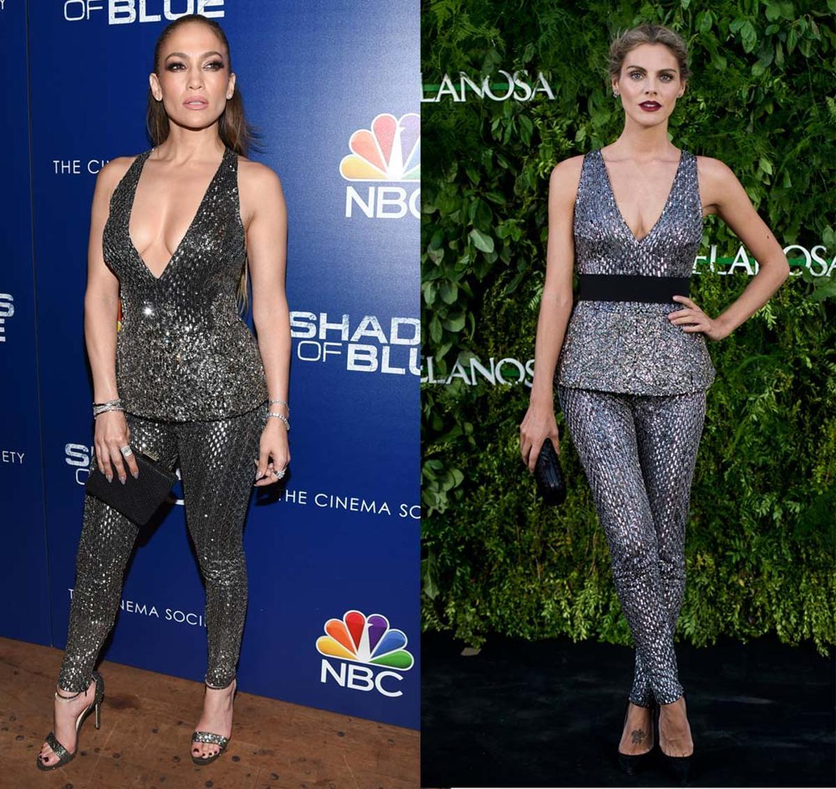 Jennifer Lopez y Amaia Salamanca, duelo de estilo