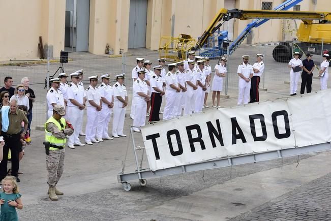 Reportaje del regreso del buque Tornado de la ...