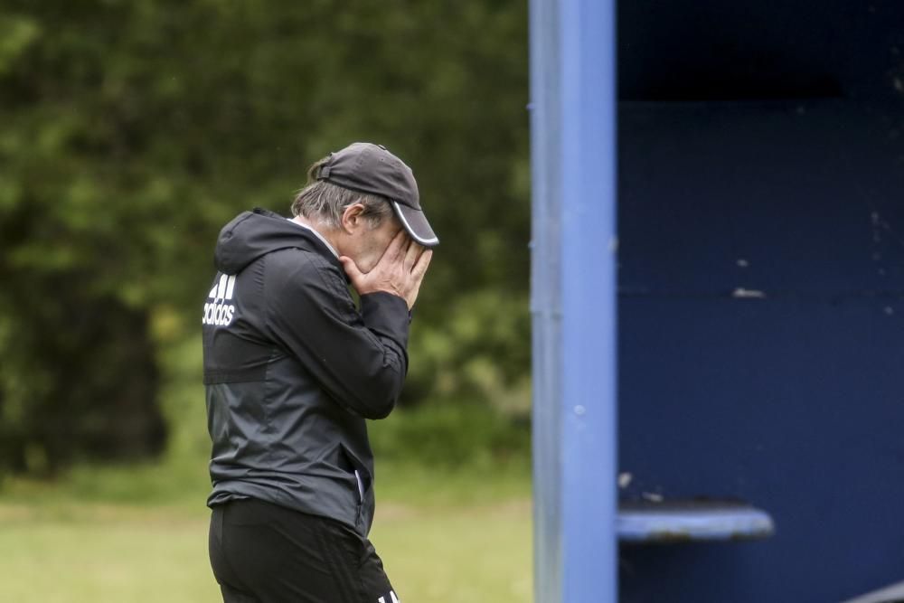 Entrenamiento del Oviedo