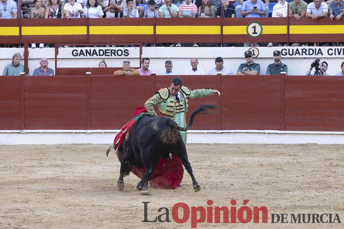 Corrida de toros en Abarán (El Fandi, Emilio de Justo, El Payo)