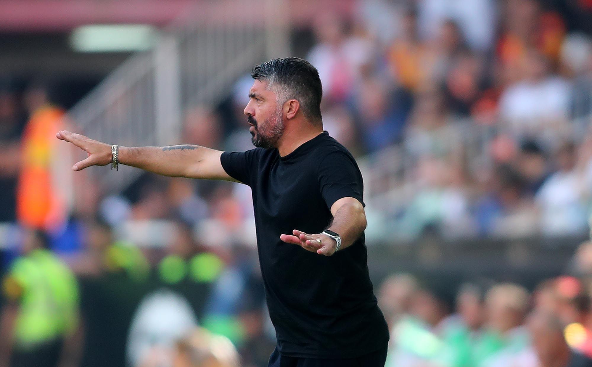 El empate entre el Valencia CF y el Elche en Mestalla, foto a foto