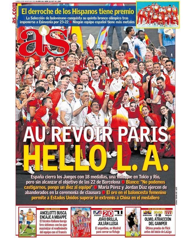 Las portadas de la prensa deportiva de hoy