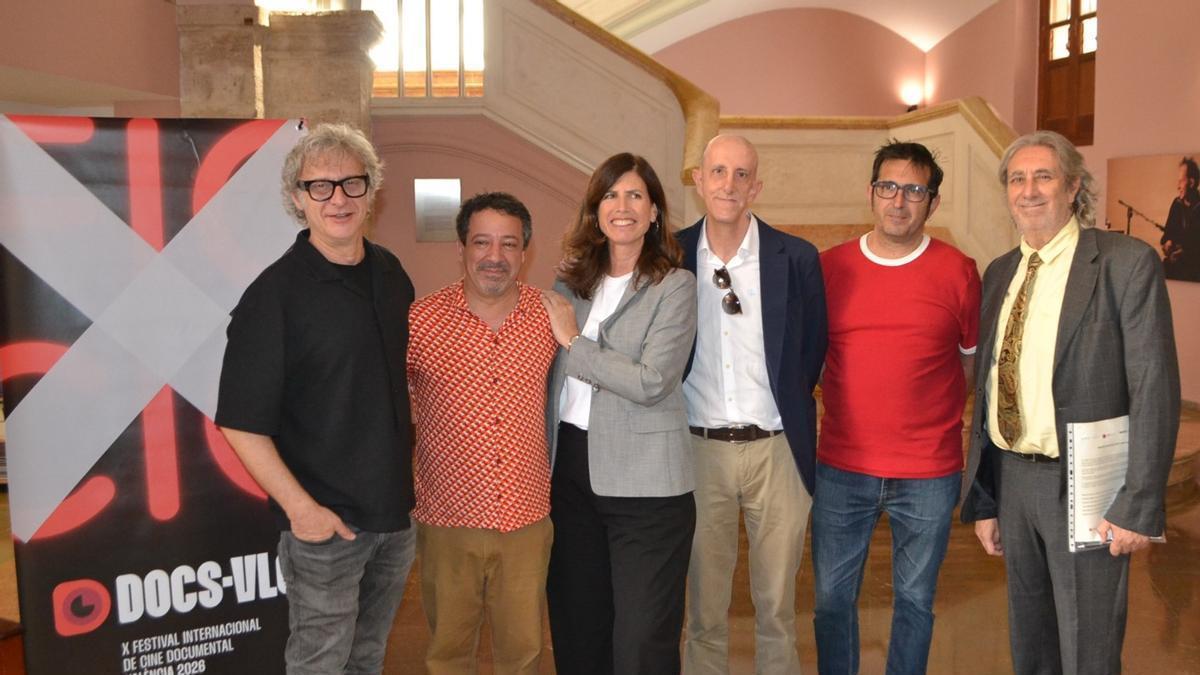 Nacho Navarro, Inti Cordera, Mónica Payà, Luis Gosálbez, Pau Montagu.