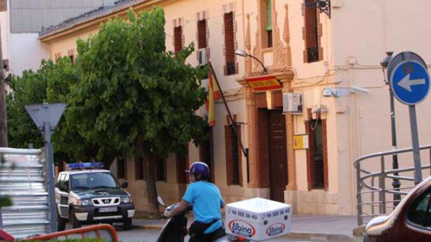 Imagen del cuartel de la Guardia Civil de Ibi.