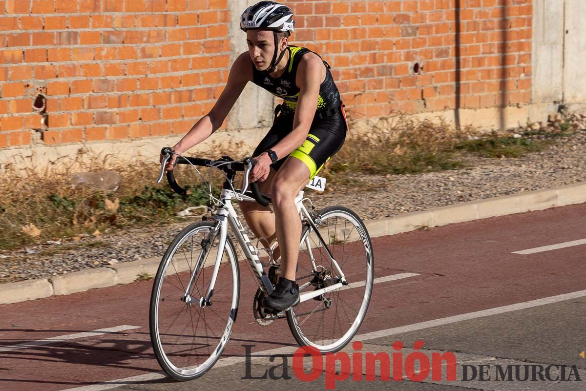 Campeonato Regional de Duatlón por relevos Súper Sprint en Calasparra (Bicicleta)