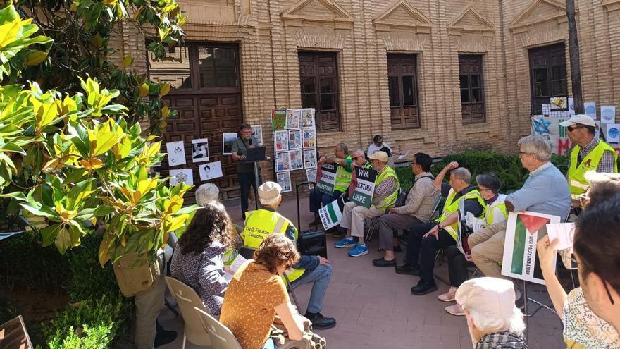 El colectivo &#039;Juventud Cordoba por Palestina&#039; convoca un encierro en la Facultad de Filosofía y Letras