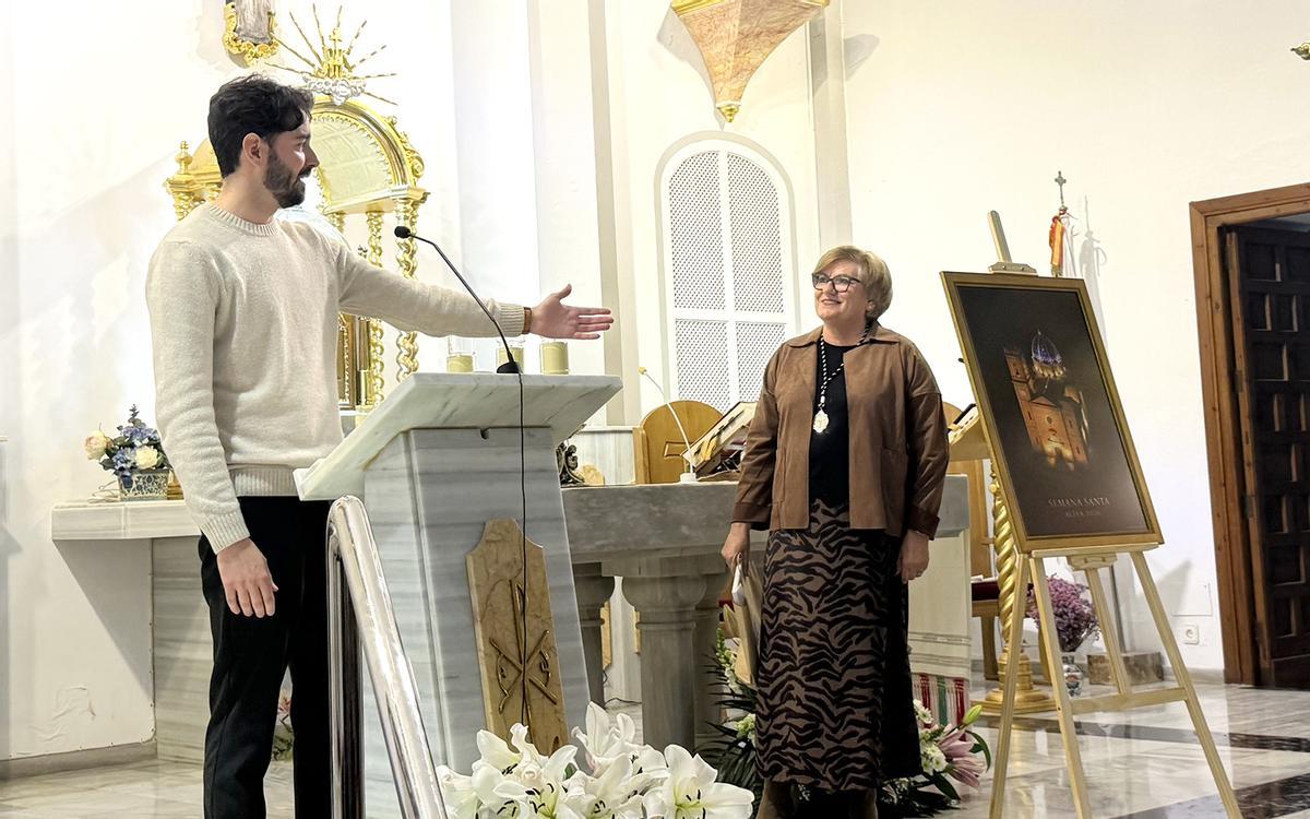 Cayetano Solano explica las caracterissticas de su cartel