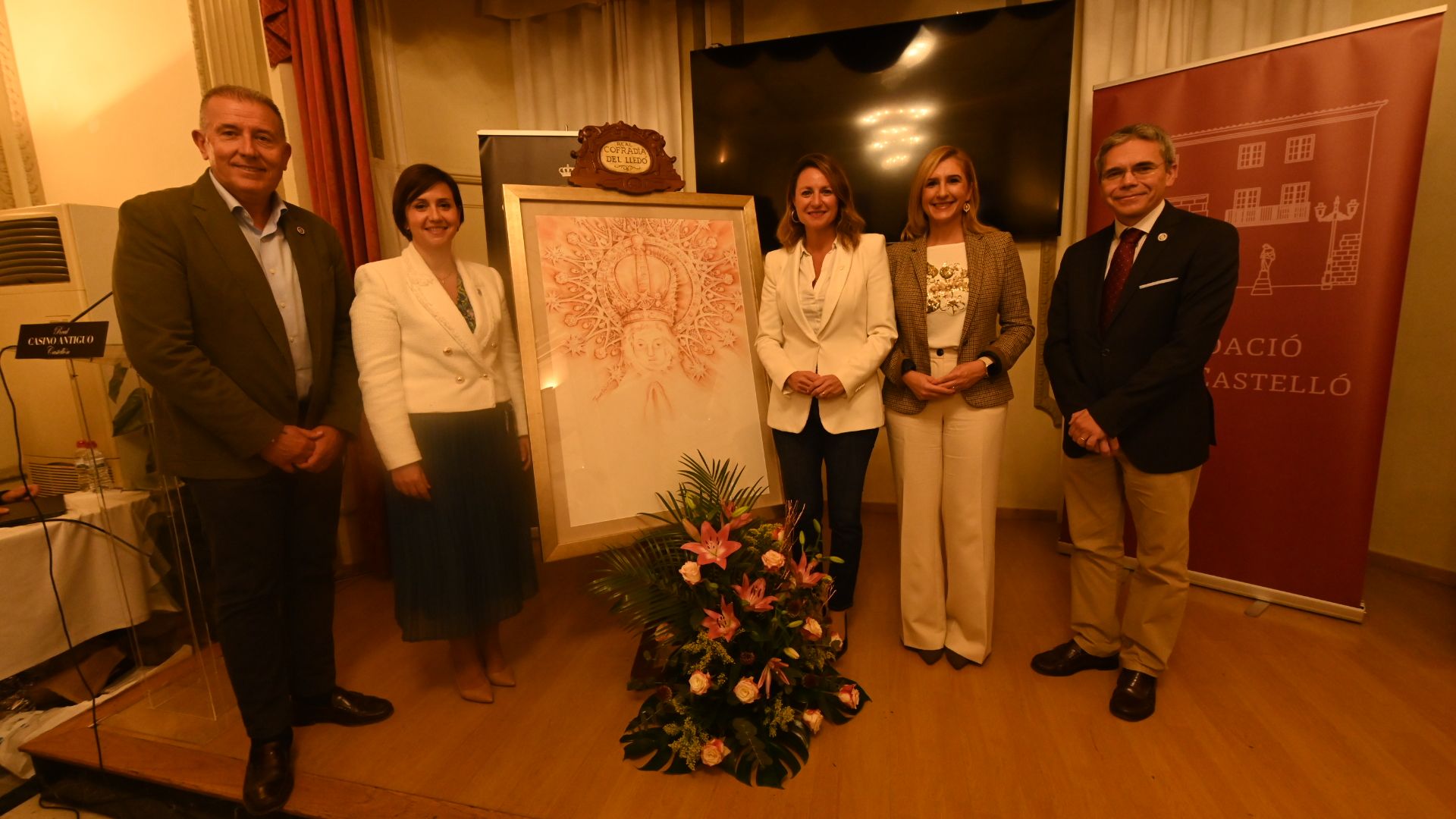 Castelló desvela el cartel del centenario de la coronación de la Vírgen del Lledó