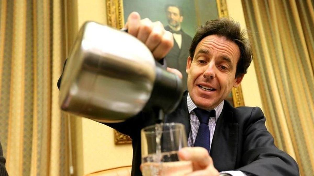 Javier López Madrid en el Congreso de los Diputados.