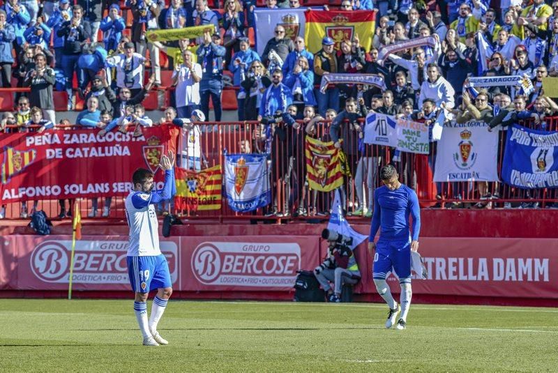 Partido del Real Zaragoza ante el Nástic