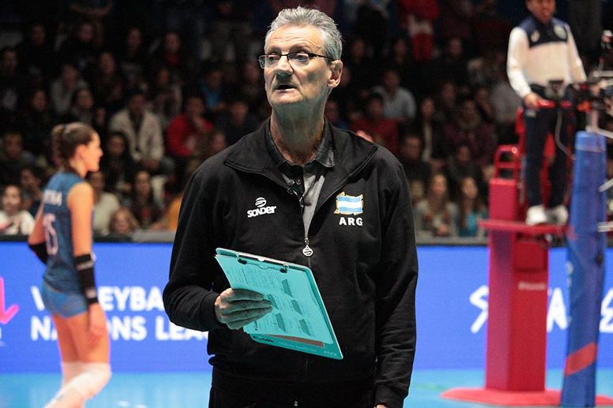 Guillermo Orduna, en su etapa con la selección argentina.