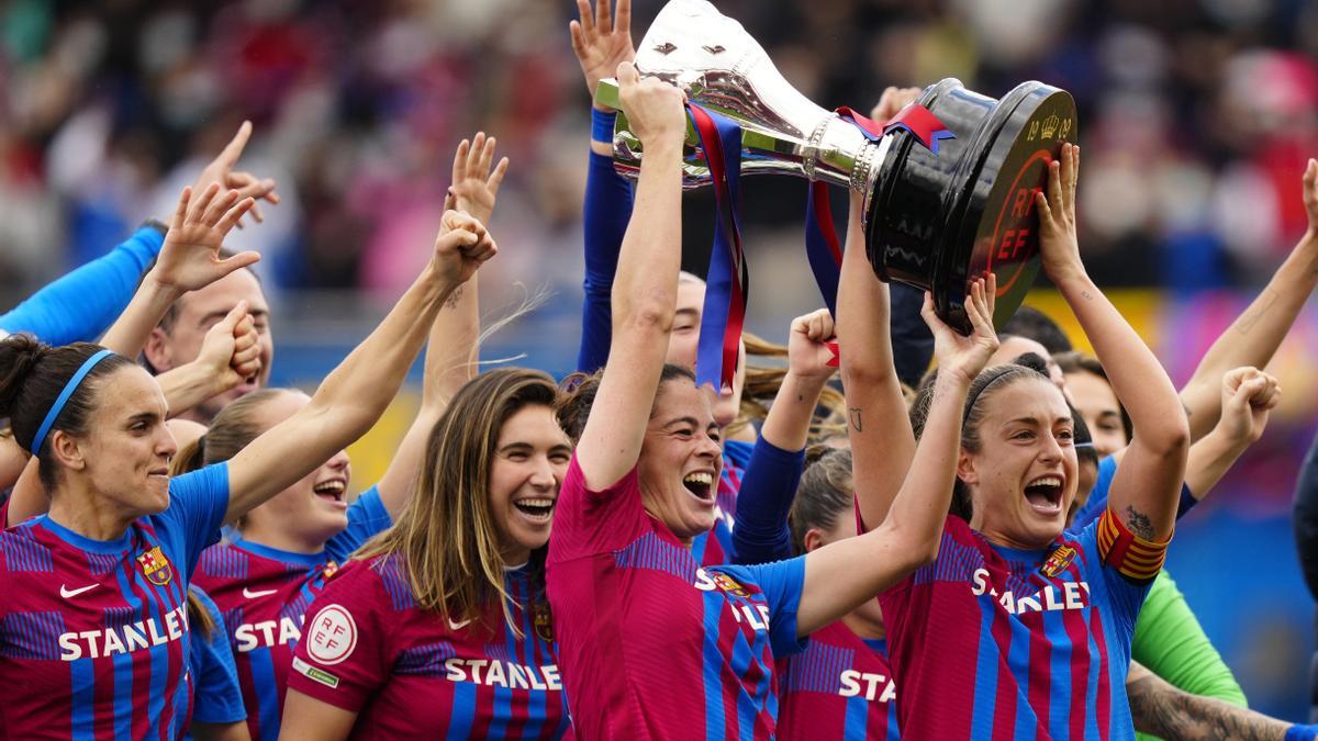 El Barça se proclama campeón de la liga femenina