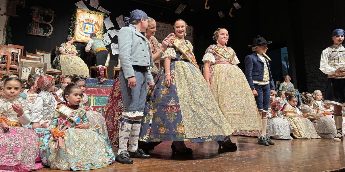 Proclamación de Marina Bueno, Fallera Mayor 2026 y de Aitana París y a Martín Giner, Fallera Mayor Infantil y Presidente Infantil.