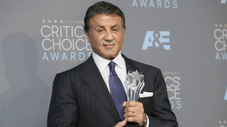 Sylvester Stallone, premiado por los críticos