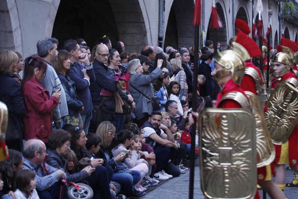 Entrega del pendó dels Manaies de Girona