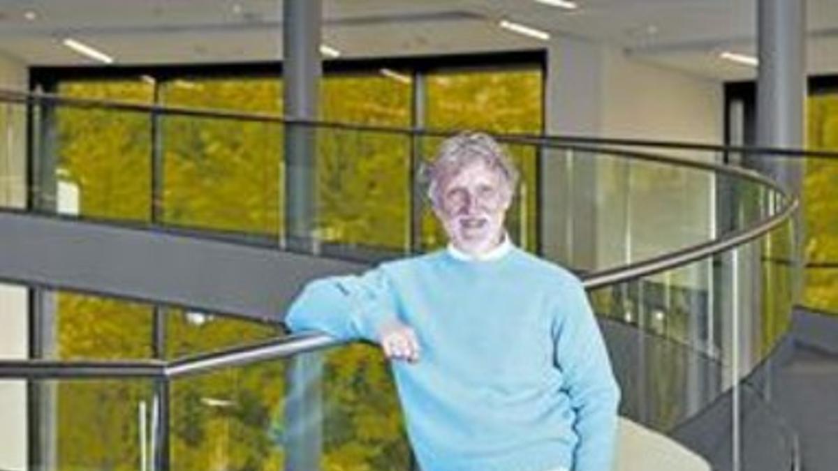 Iain Mattaj, en la sede central del Laboratorio Europeo de Biología Molecular (EMBL), en Heidelberg.