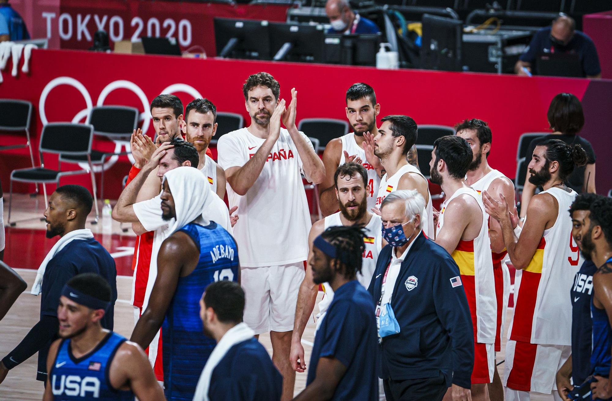 Pau Gasol final EEUU Tokio