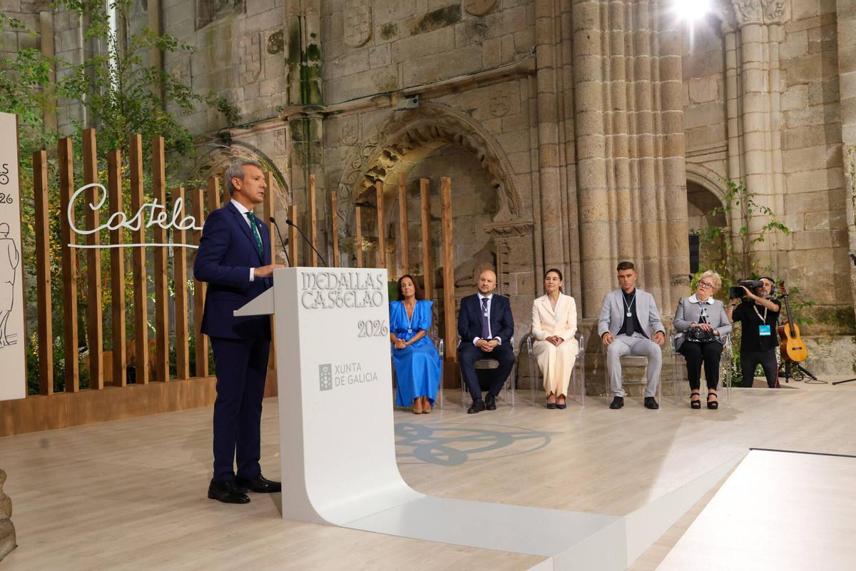 Entrega de las Medallas Castelao 2026