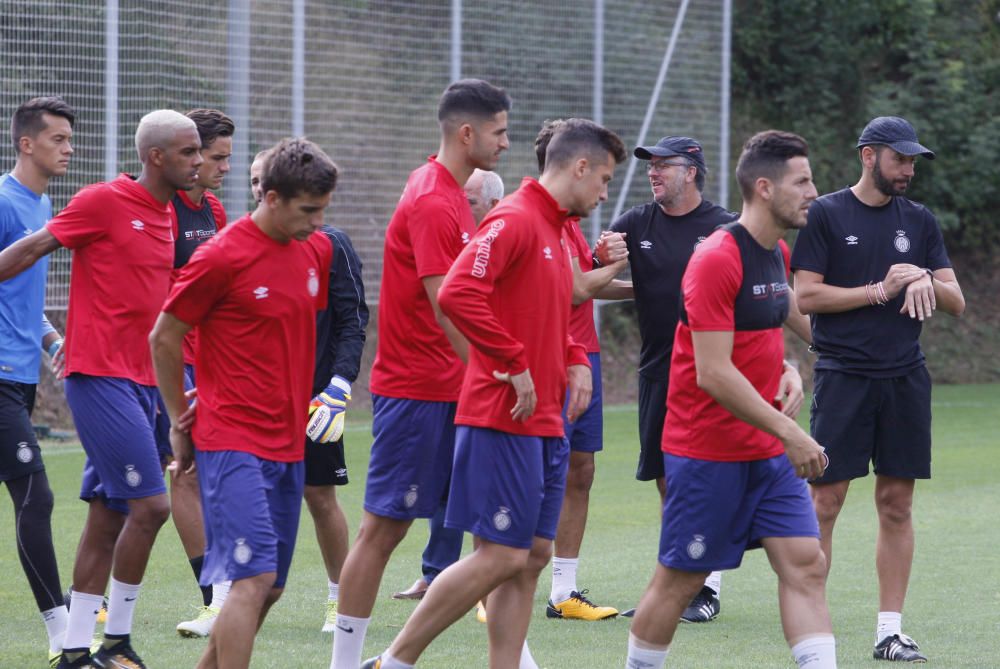 Entrenament del Girona FC