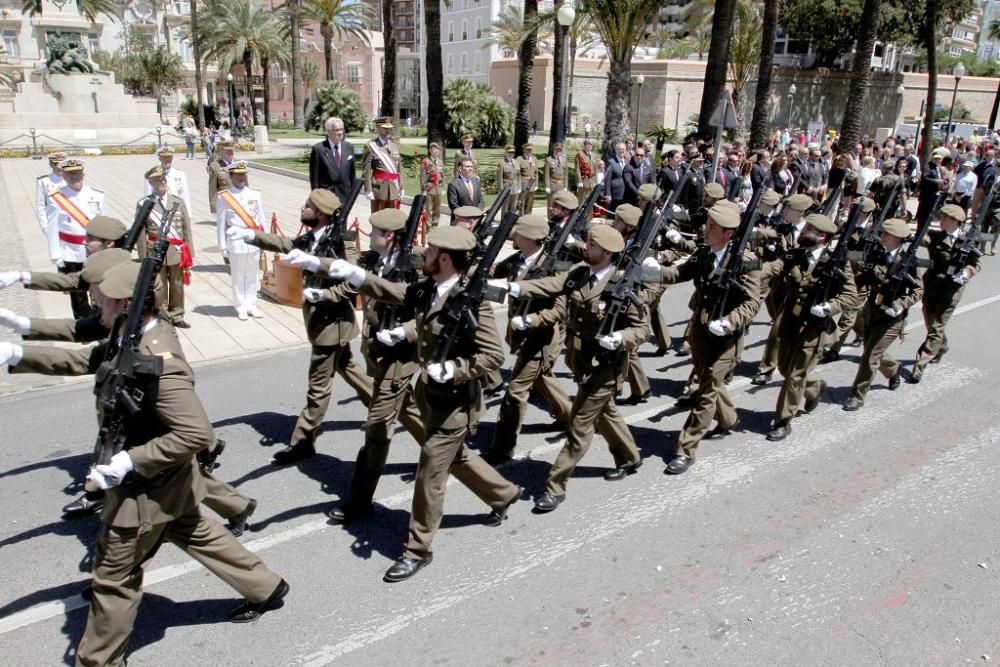 Acto solemne de homenaje a los héroes del 2 de Mayo en Cartagena