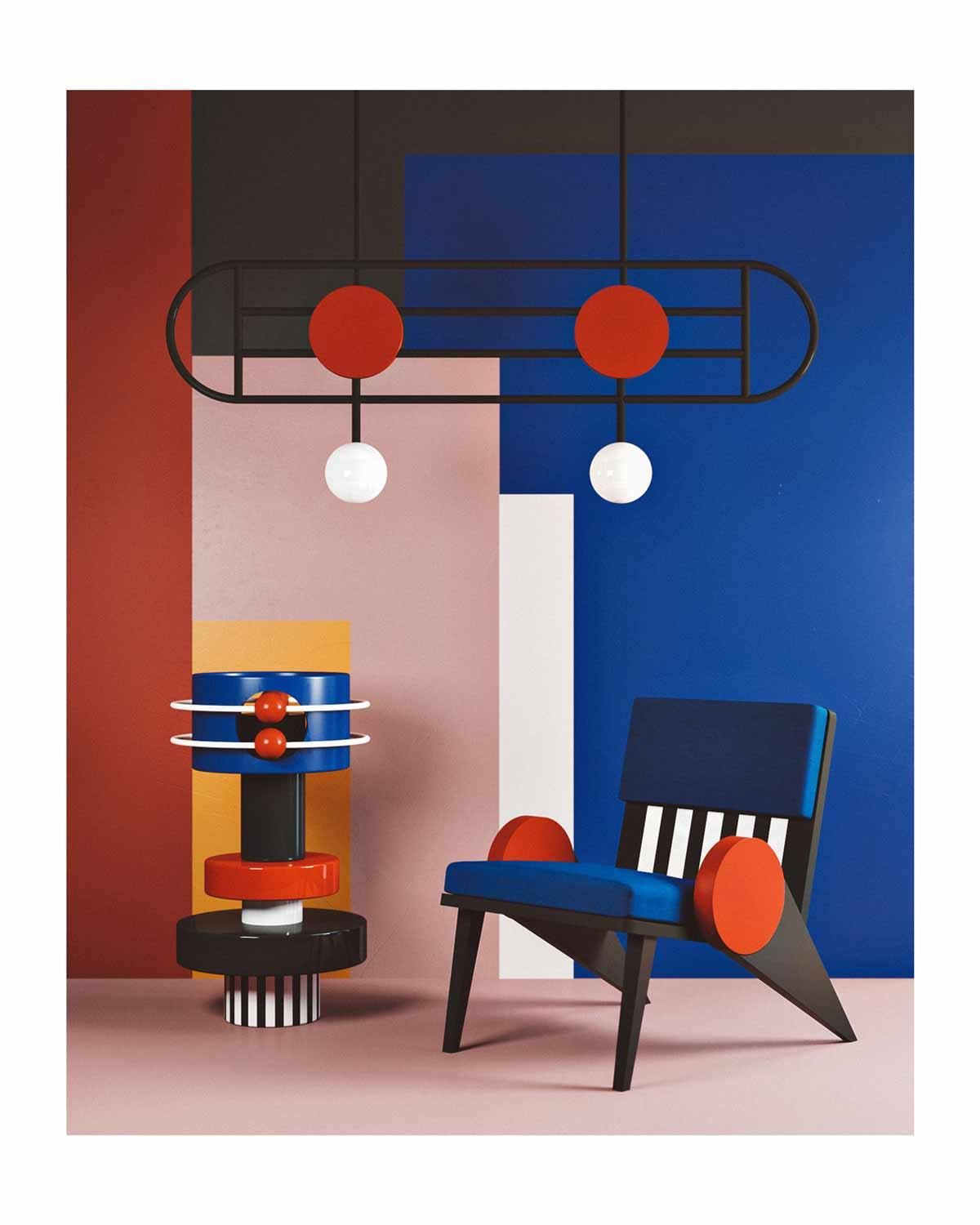 Muebles diseñados por la ucraniana Daria Zinovatnaya