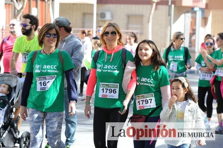 2.000 personas marchan contra el cáncer en Murcia