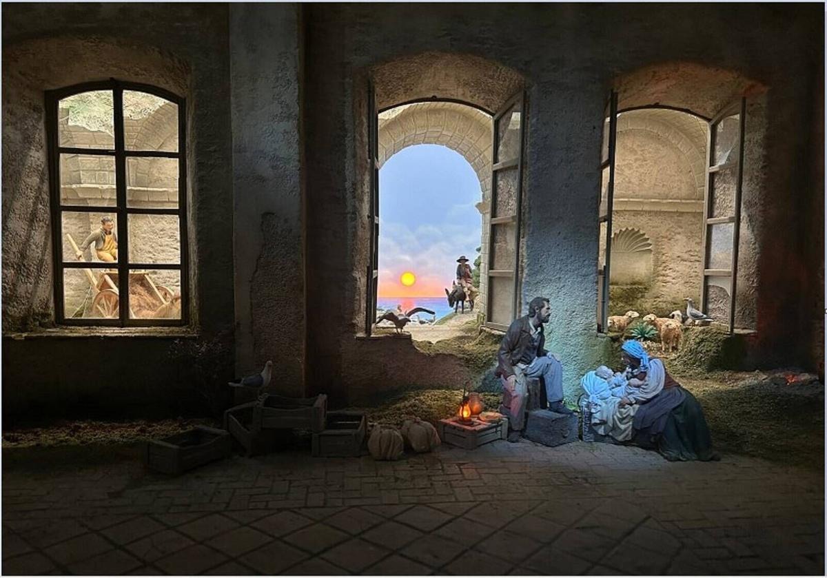 Mollina presume estos días de Navidad de su Museo Internacional de Belenes