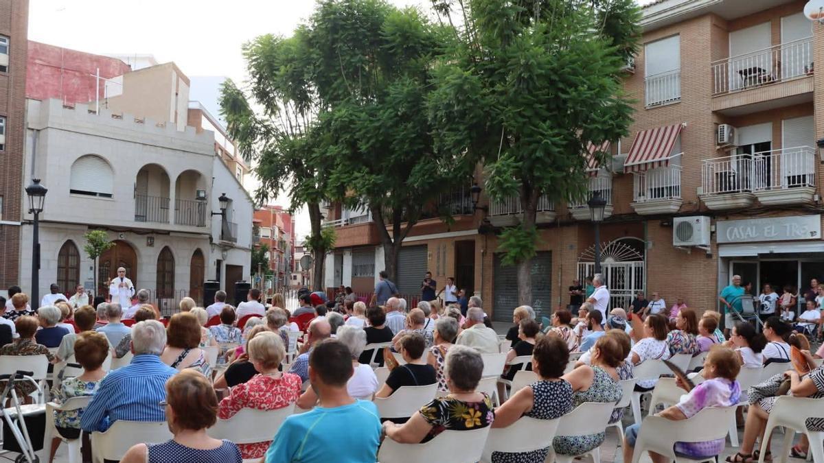 Un acto de las festividades.