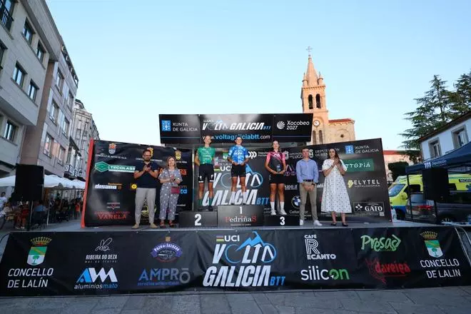 La primera etapa de la Volta a Galicia, BTT, en imágenes