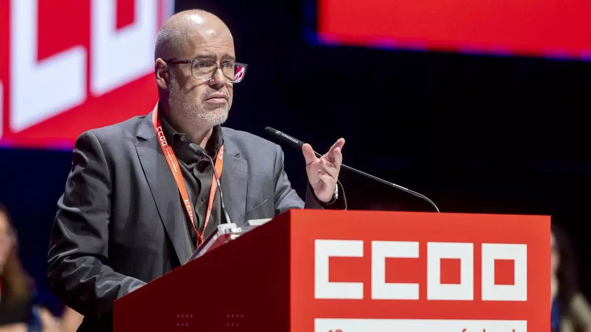 Unai Sordo, proclamado de nuevo secretario general de CCOO para los pr車ximos cuatro a?os