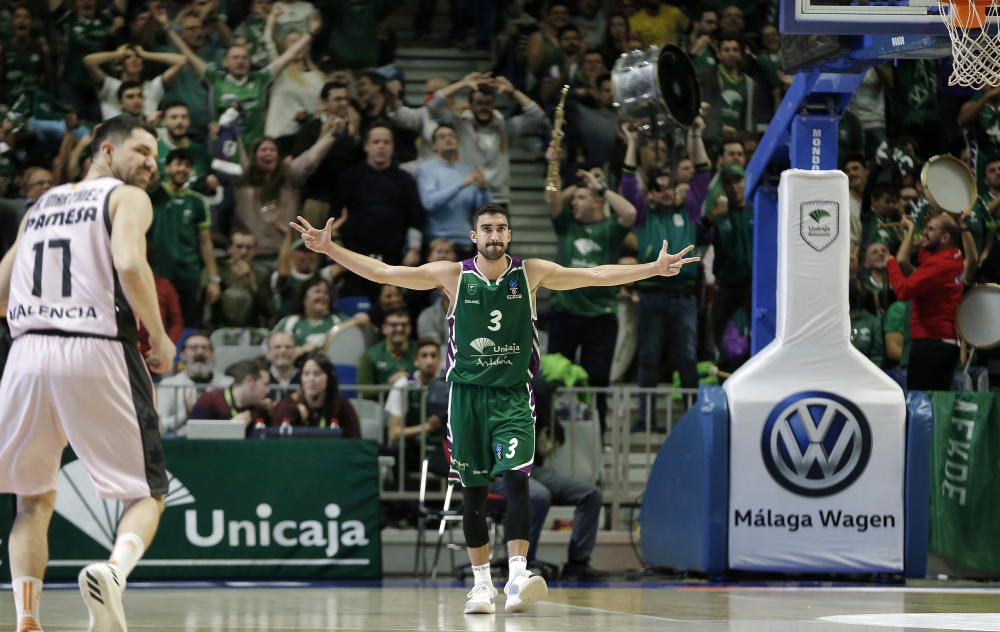 Partido Unicaja - Valencia Basket