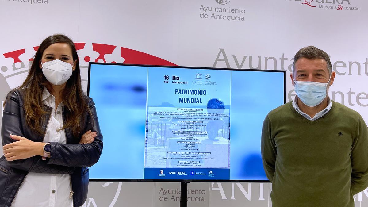 Presentación de las actividades por el Día del Patrimonio Mundial en Antequera.