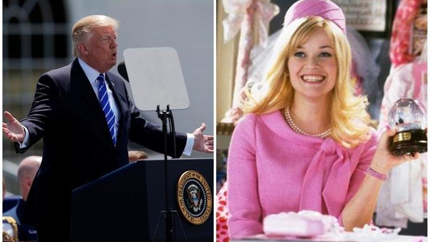 Trump copia un discurso de Reese Witherspoon en &#039;Una rubia muy legal&#039;