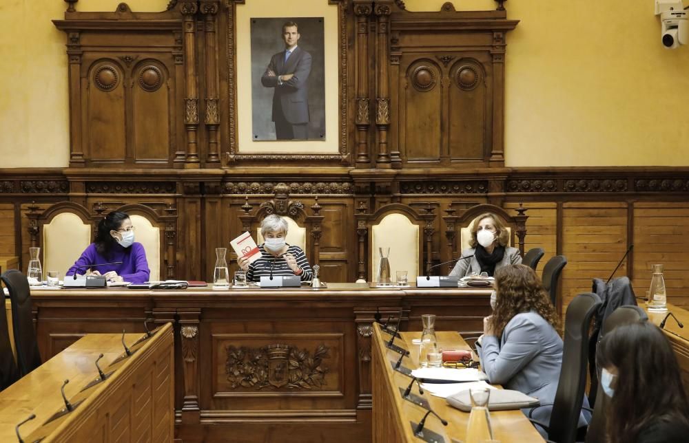 Pleno municipal de octubre en Gijón