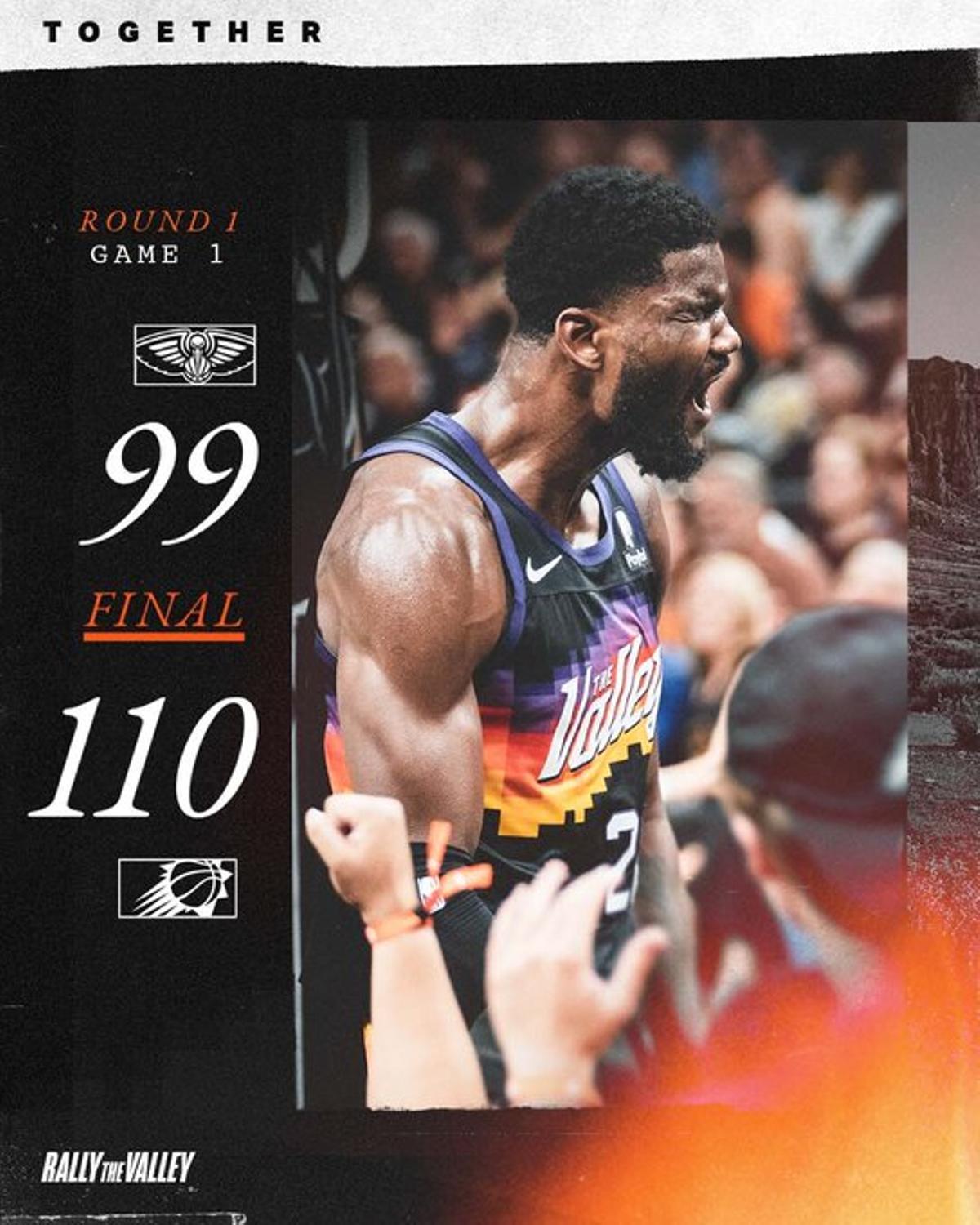 Los Suns vencen a los Pelicans 11-110