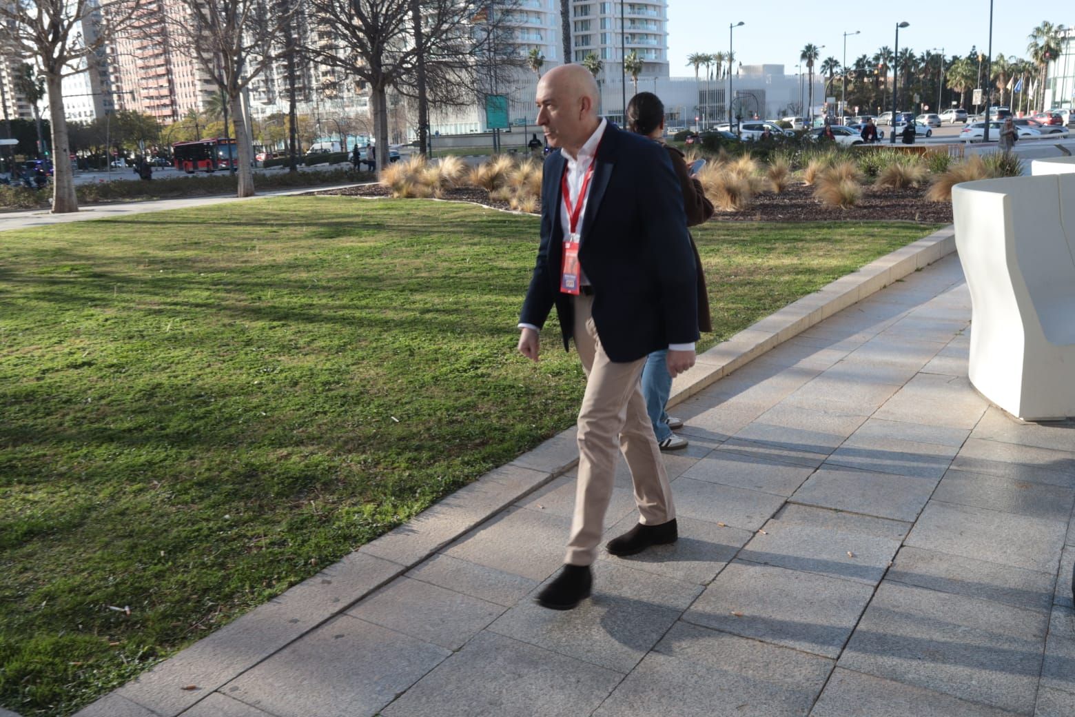 Empiezan a llegar los primeros asistentes al Congreso del PSPV-PSOE en Valencia